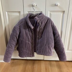 Pacsun | LA Hearts | Purple Corduroy Coat